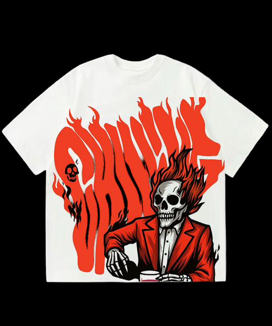 Flame Skull Boss Tee