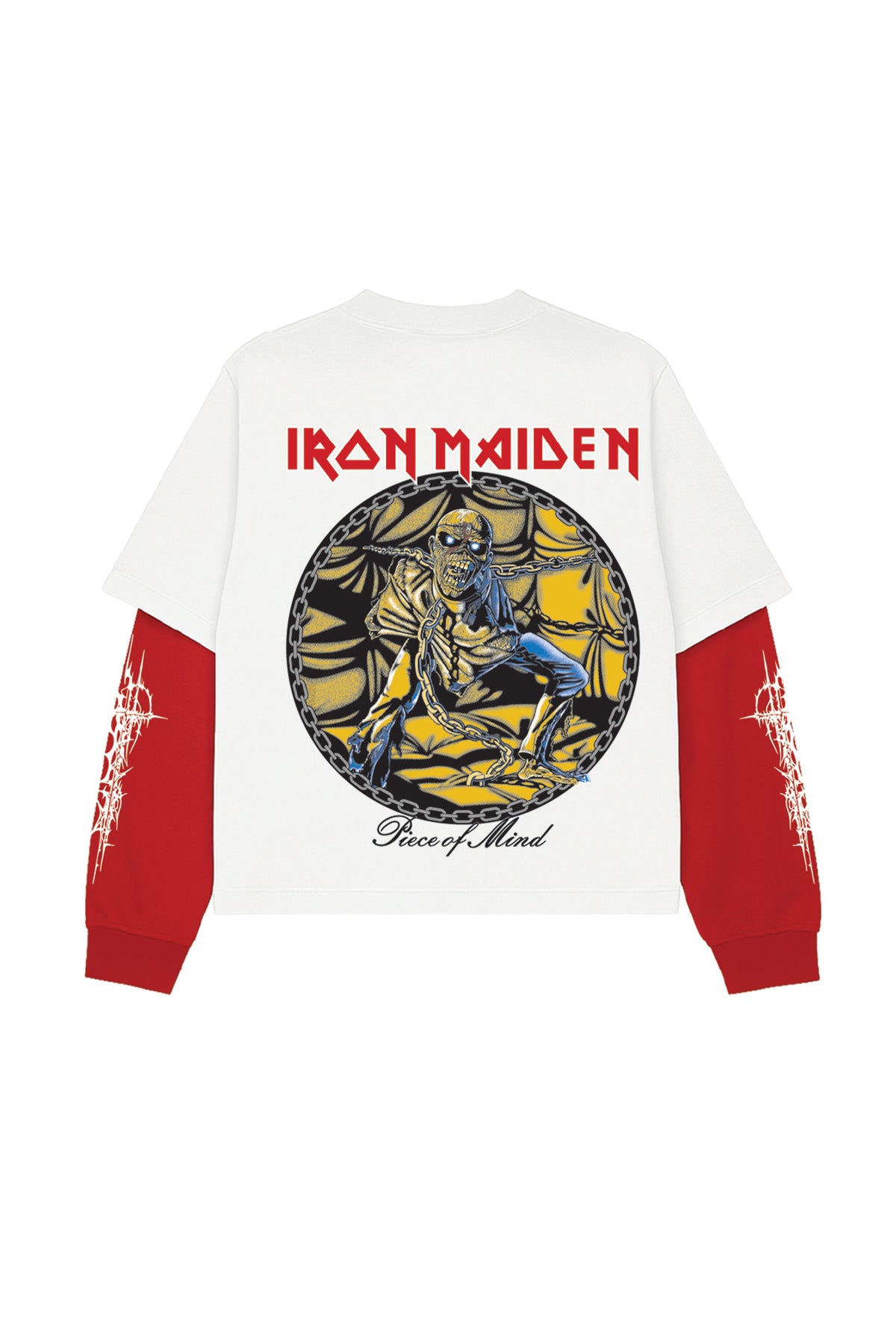Iron Maiden W&R LS Oversized Tee