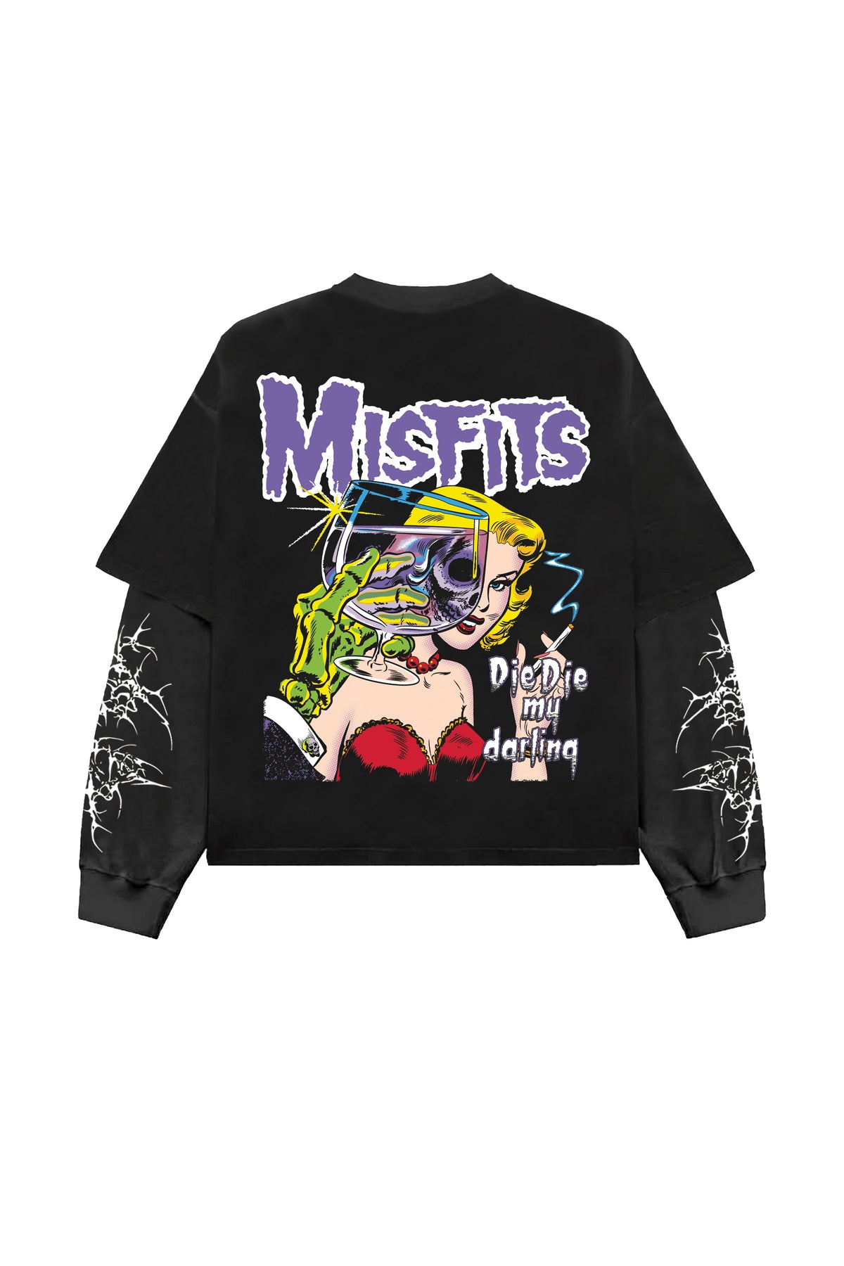 Misfits B&G LS Oversized Tee