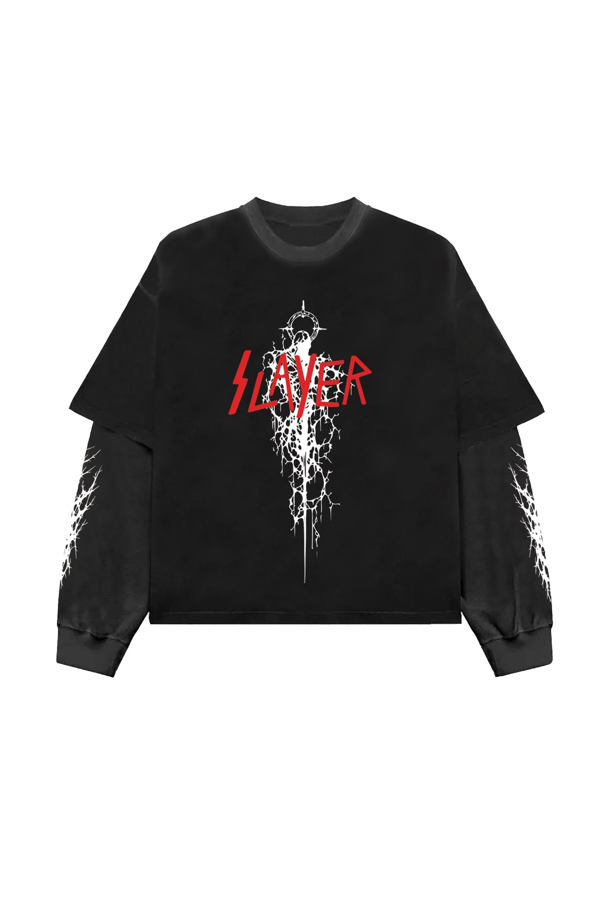 Slayer B&G LS Oversized Tee