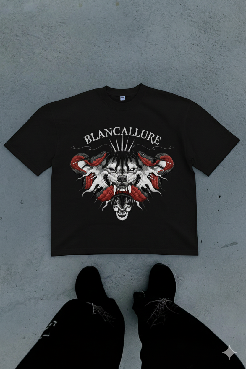 BLANCALLURE Fierce Wolf Graphic Tee