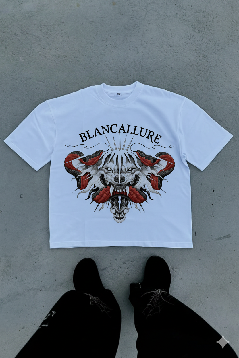 BLANCALLURE Fierce Wolf Graphic Tee