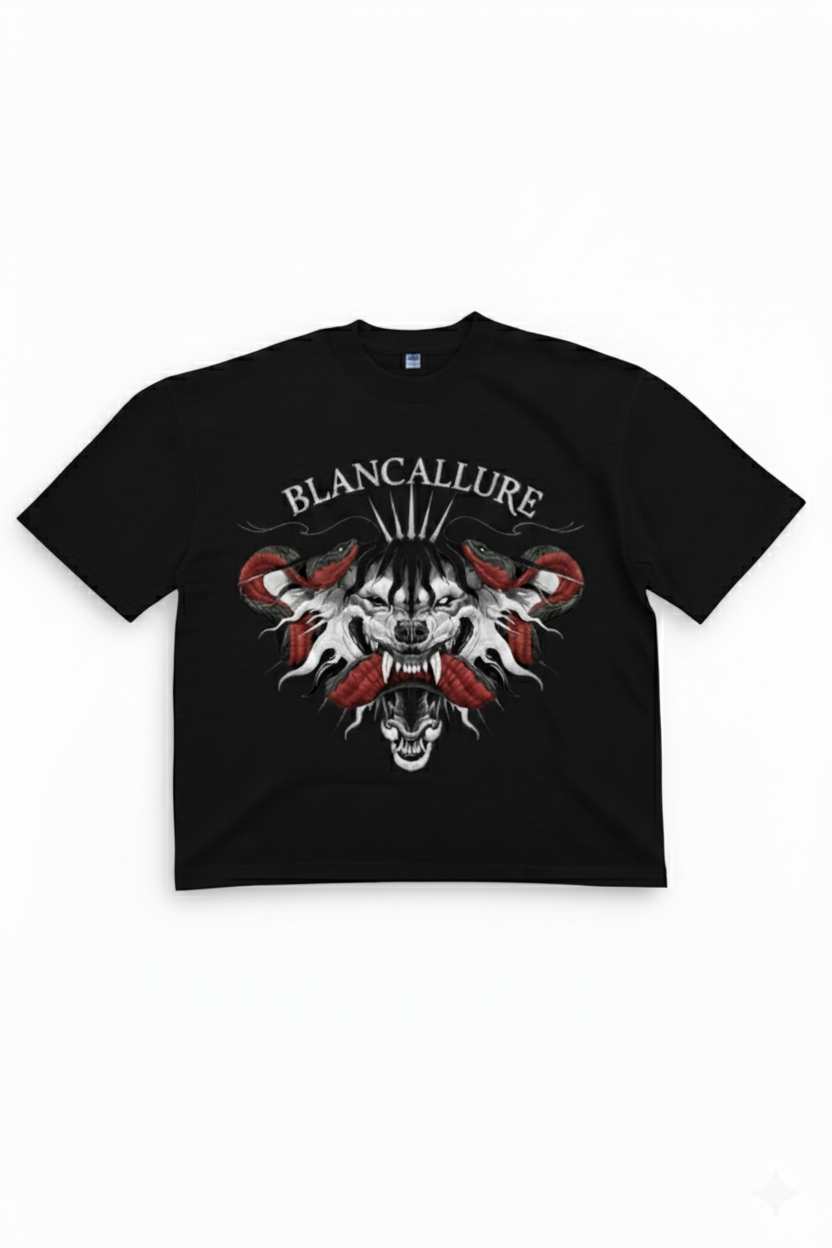 BLANCALLURE Fierce Wolf Graphic Tee