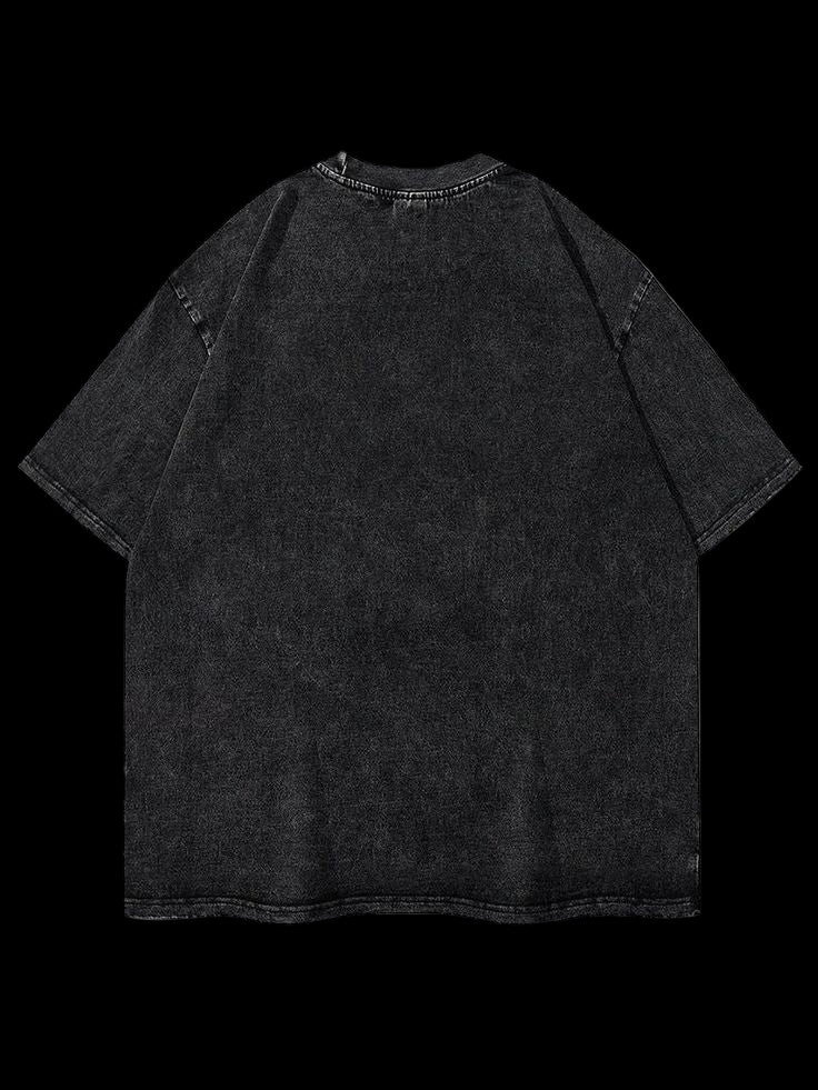 Eclipse Luxe Acid-Wash Supima Tee 🌑✨