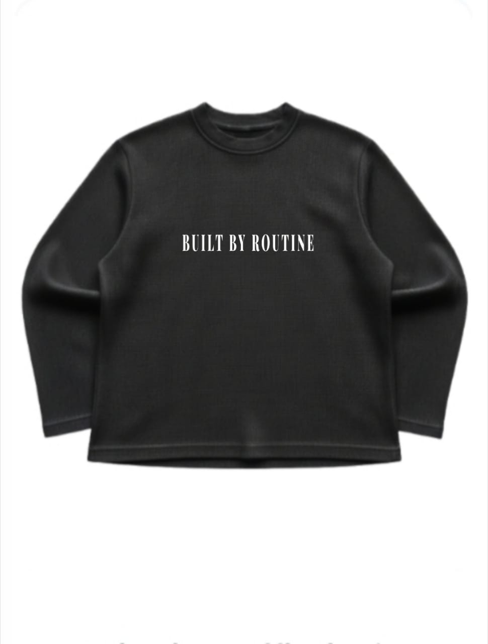 ONE BAD HABBIT-Oversized Waffle Tee