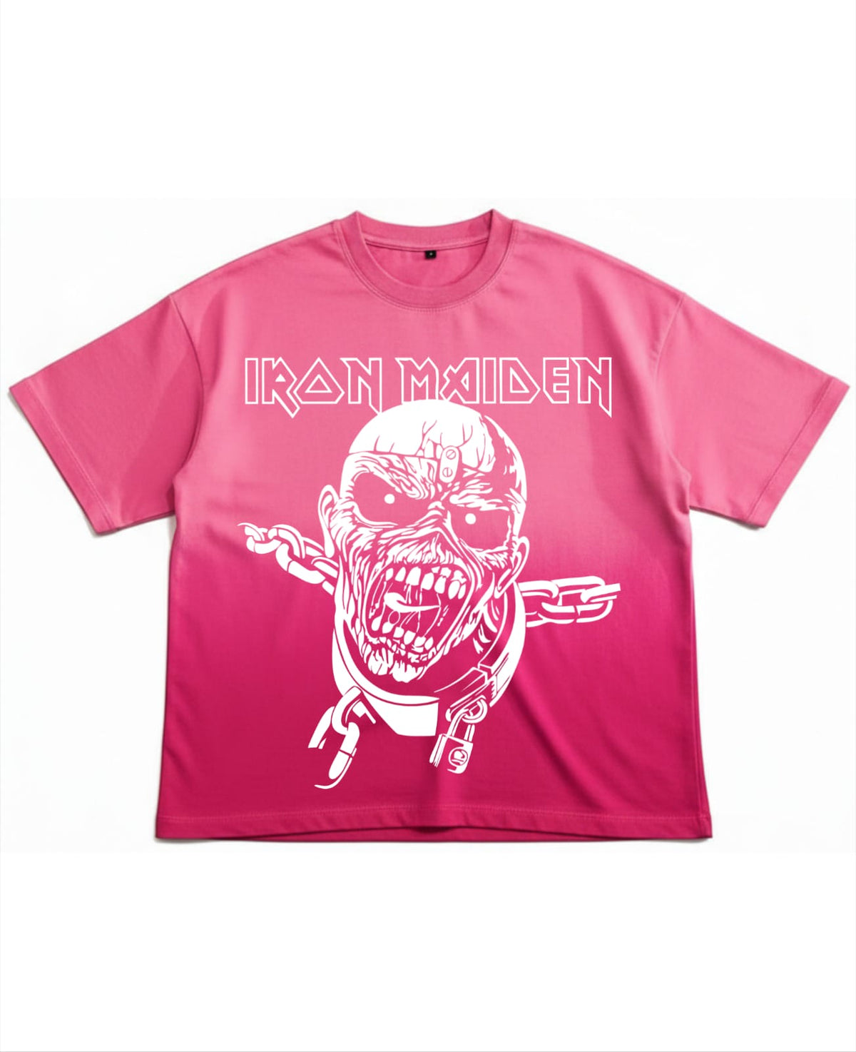 🔥 Iron Maiden x Ambre Wadh Heavy Metal Graphic Tee 🎸