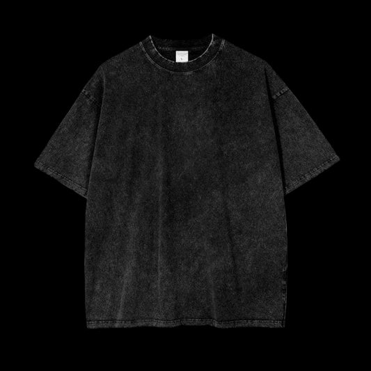 Eclipse Luxe Acid-Wash Supima Tee 🌑✨