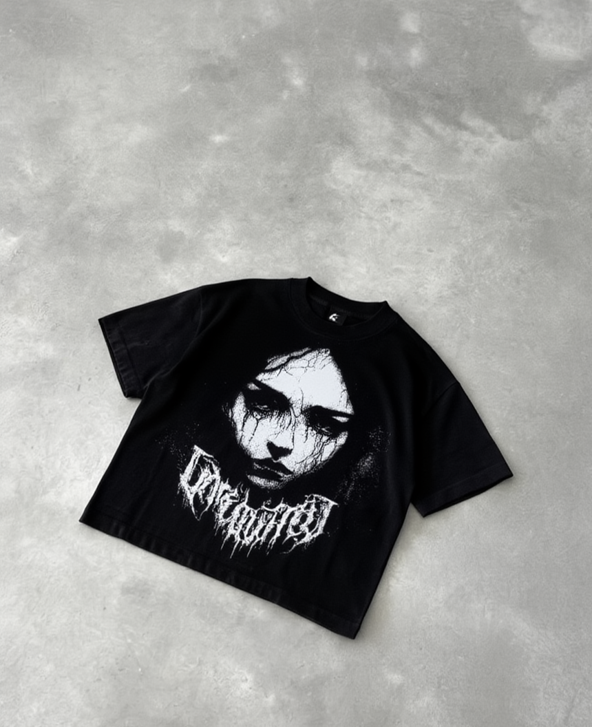Drowned Silence – Dark Graphic Street Tee