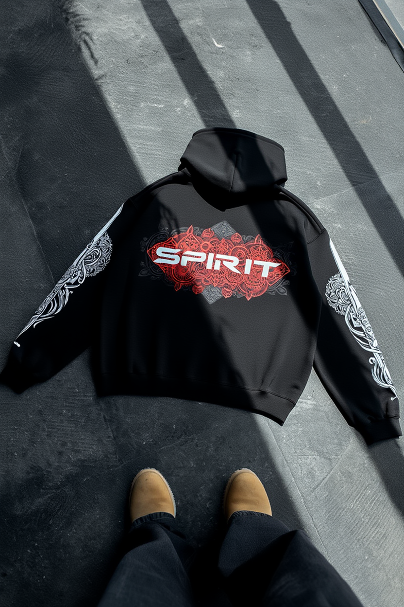 SPIRIT GEOMETRIC MYSTIQUE HOODIE