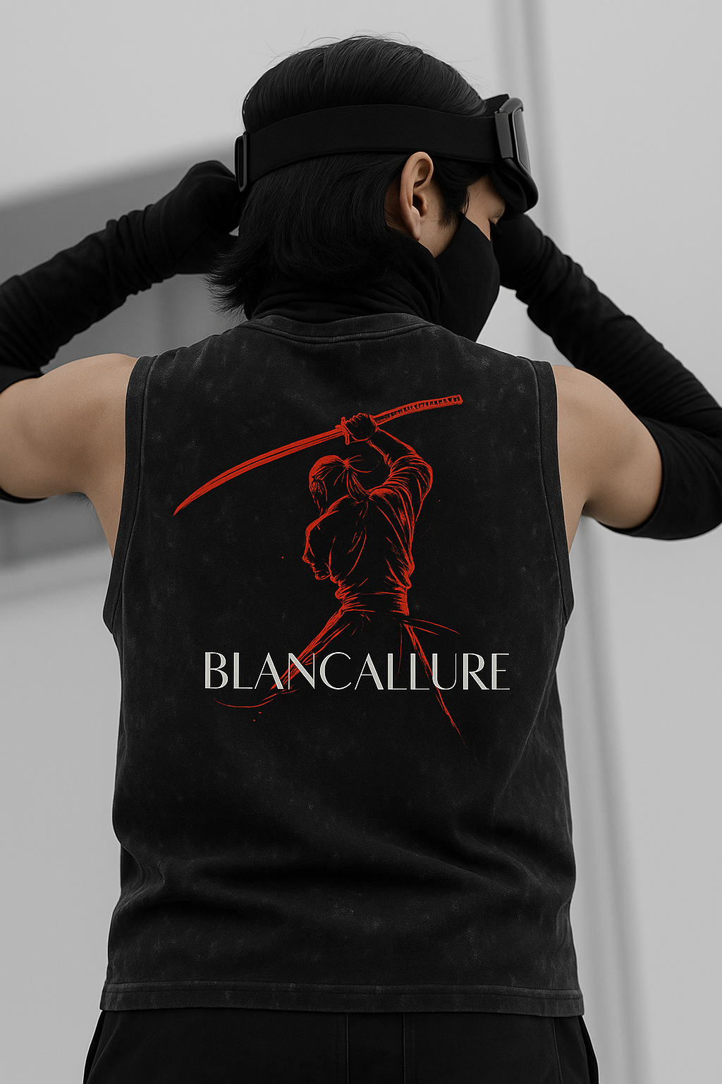 Bushido Samurai Warrior Sleeveless Tee ⚔️🈶