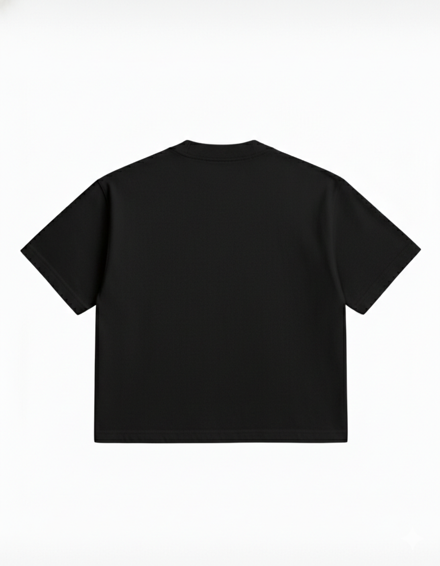 Void Metal Face – Heavy Graphic Crop Tee
