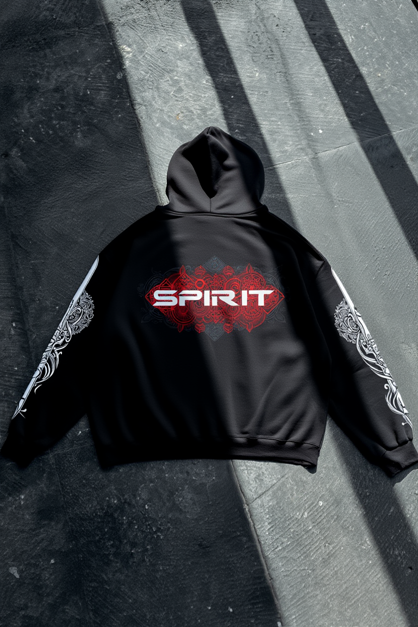 SPIRIT GEOMETRIC MYSTIQUE HOODIE