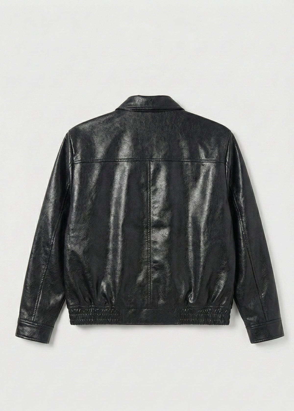 Alpha Stealth Leather Jacket